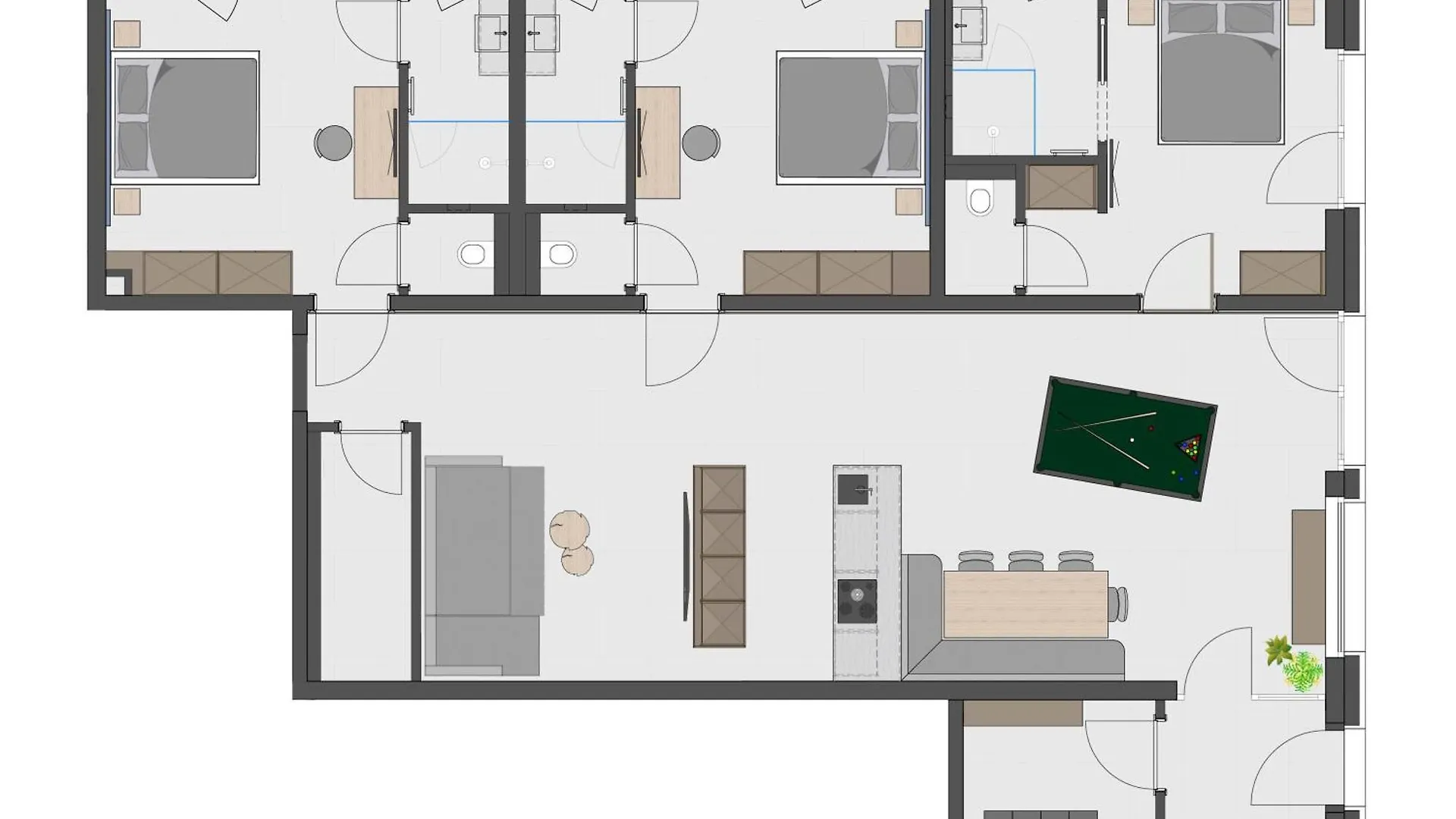 Apartment Appartement Chalet Saalbach